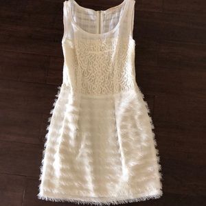 White detail dress